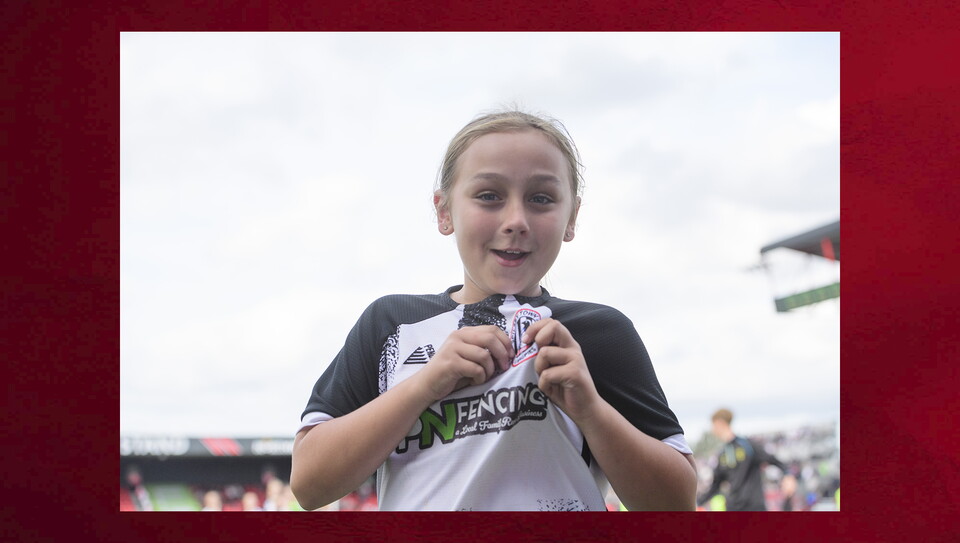 A matchday experience photo from Lincoln v Swansea