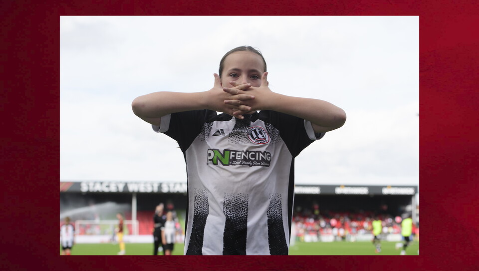 A matchday experience photo from Lincoln v Swansea