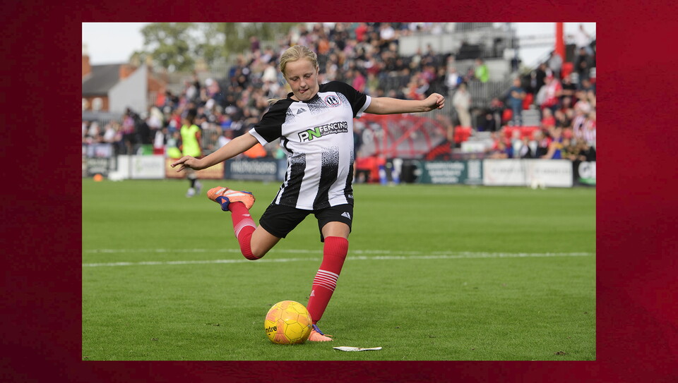 A matchday experience photo from Lincoln v Swansea