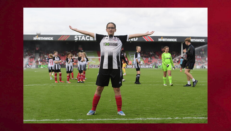 A matchday experience photo from Lincoln v Swansea