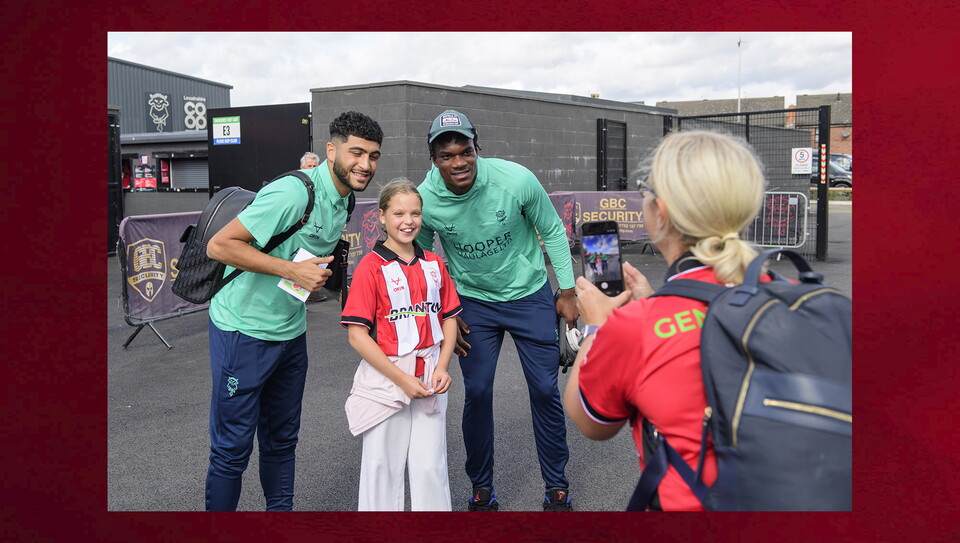 A fans photo from City's game against Swansea