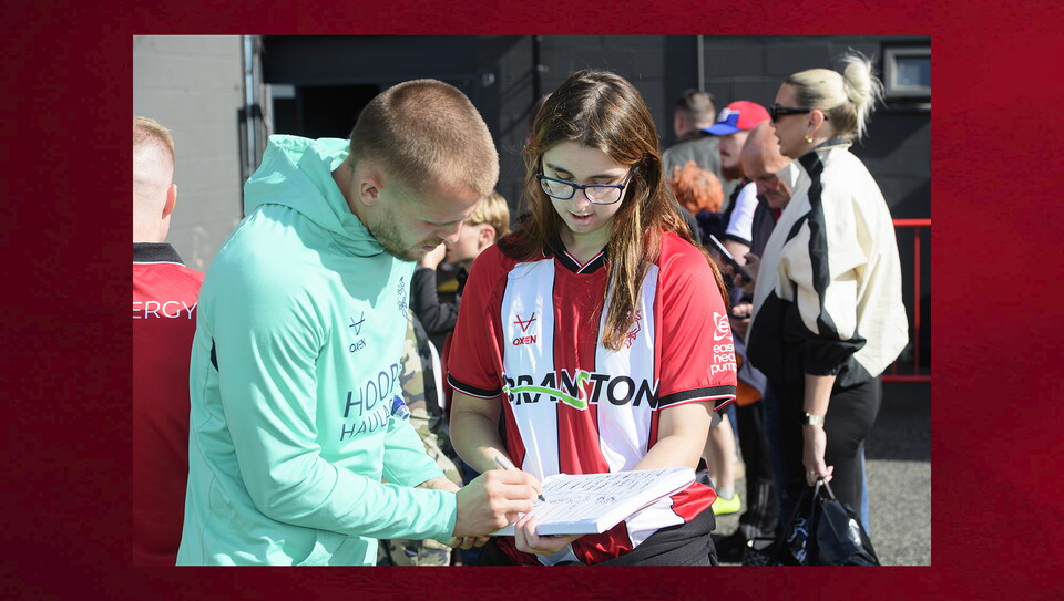A fans photo from City's game against Swansea