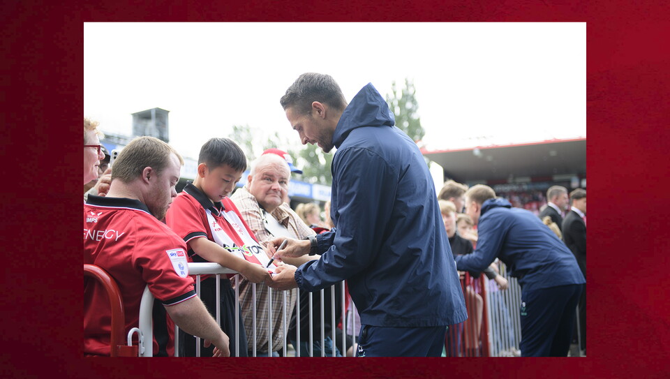 A fans photo from City's game against Swansea