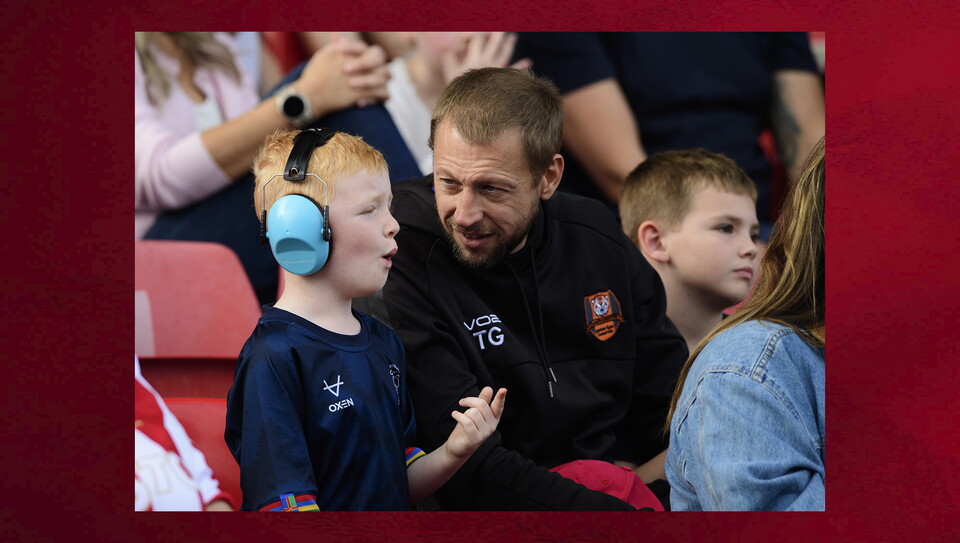 A fans photo from City's game against Swansea