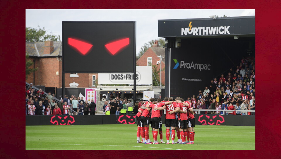 A match photo from City's game against Swansea