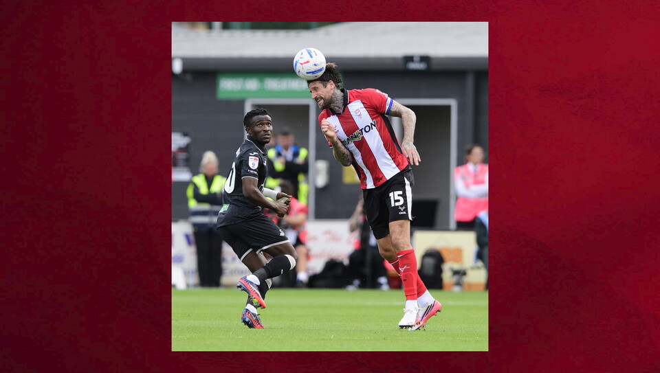 A match photo from City's game against Swansea