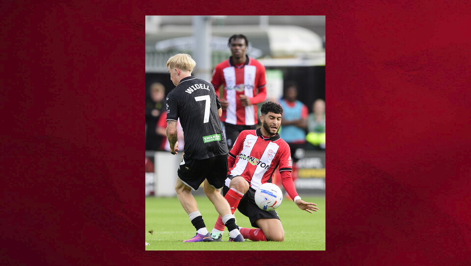 A match photo from City's game against Swansea