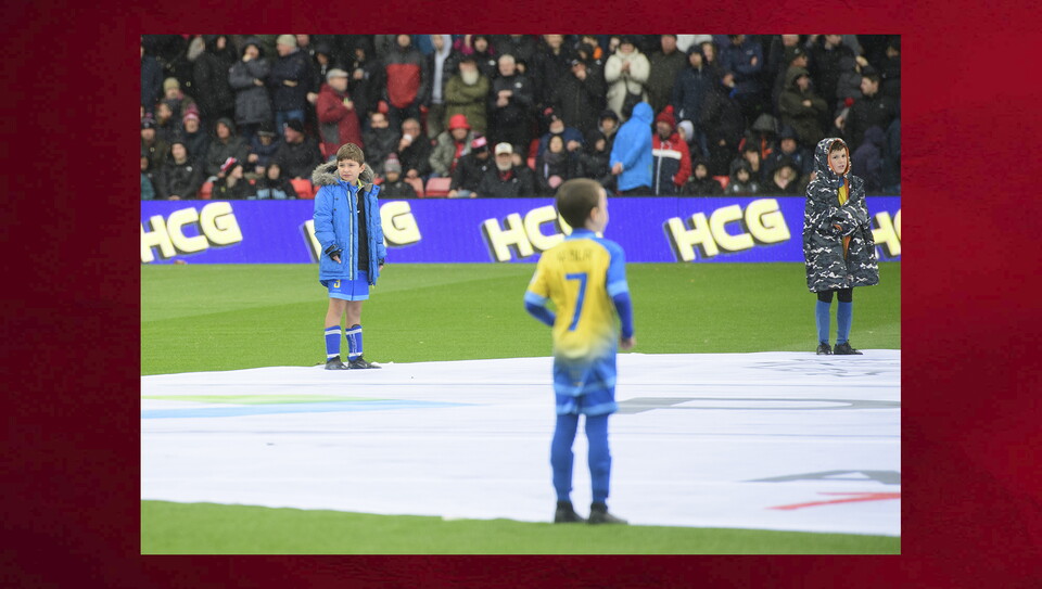 A matchday experience image from City’s 4-1 win over Burnley