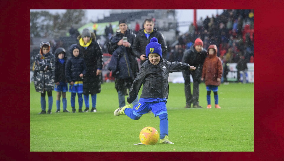 A matchday experience image from City’s 4-1 win over Burnley