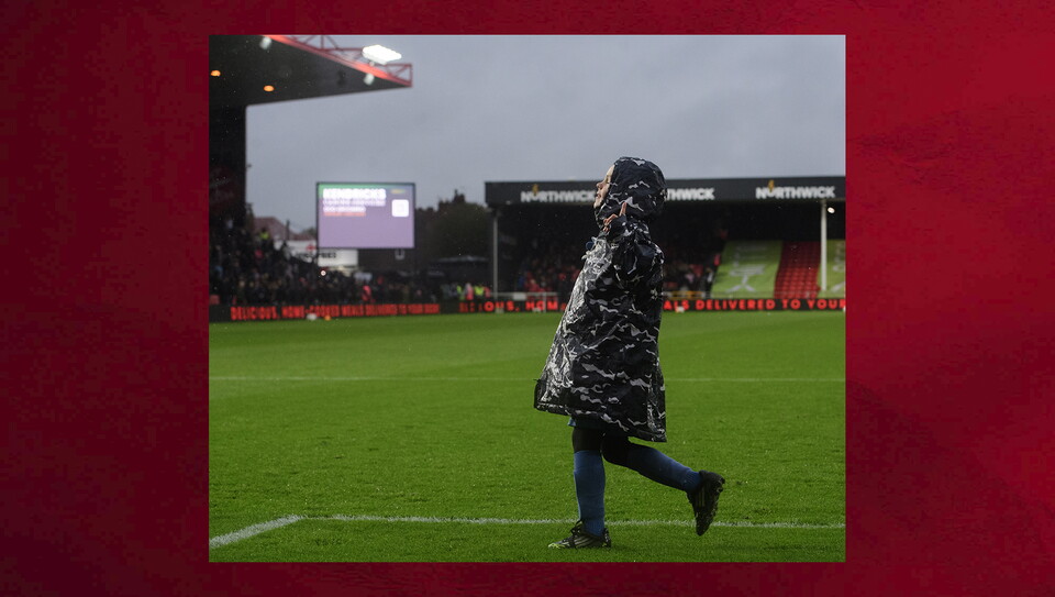 A matchday experience image from City’s 4-1 win over Burnley