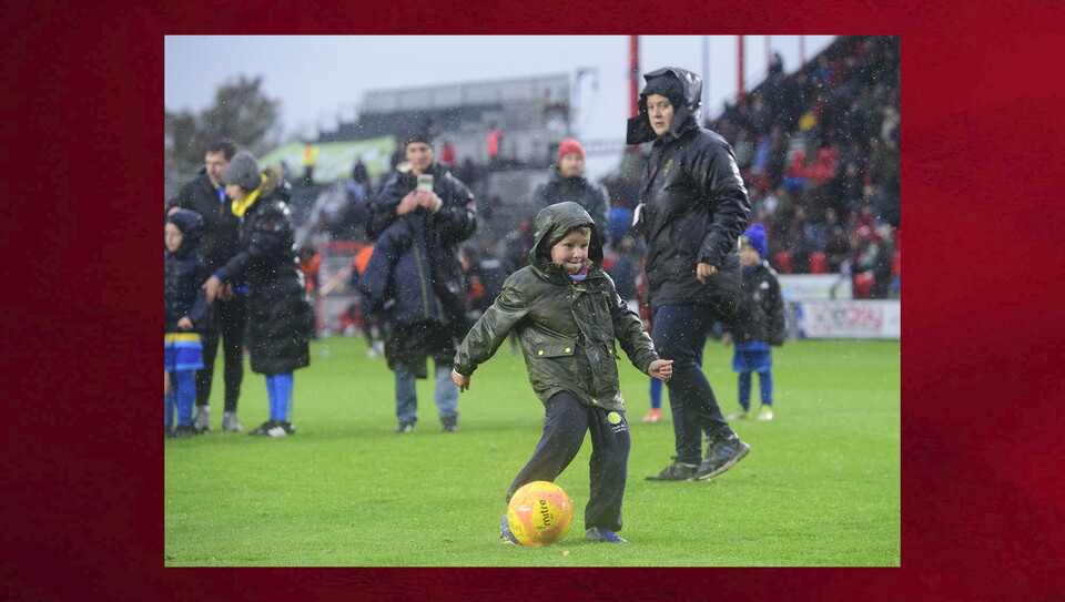 A matchday experience image from City’s 4-1 win over Burnley