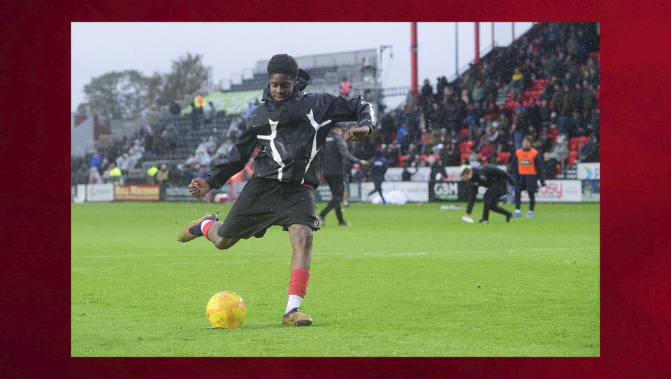 A matchday experience image from City’s 4-1 win over Burnley