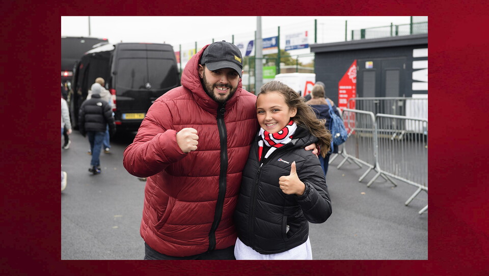 A fans image from City's 4-1 win over Burnley