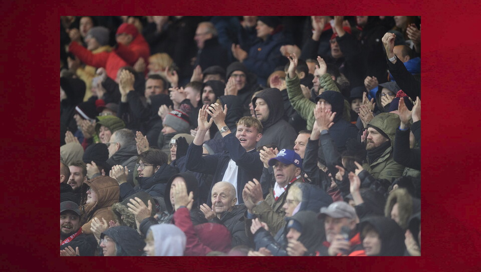 A fans image from City's 4-1 win over Burnley