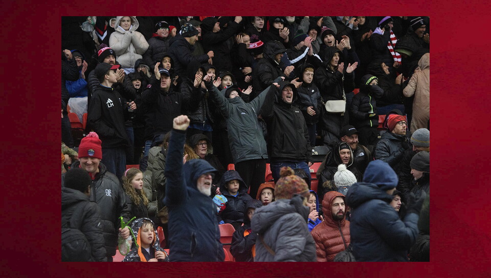 A fans image from City's 4-1 win over Burnley
