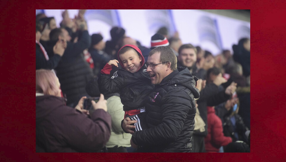 A fans image from City's 4-1 win over Burnley