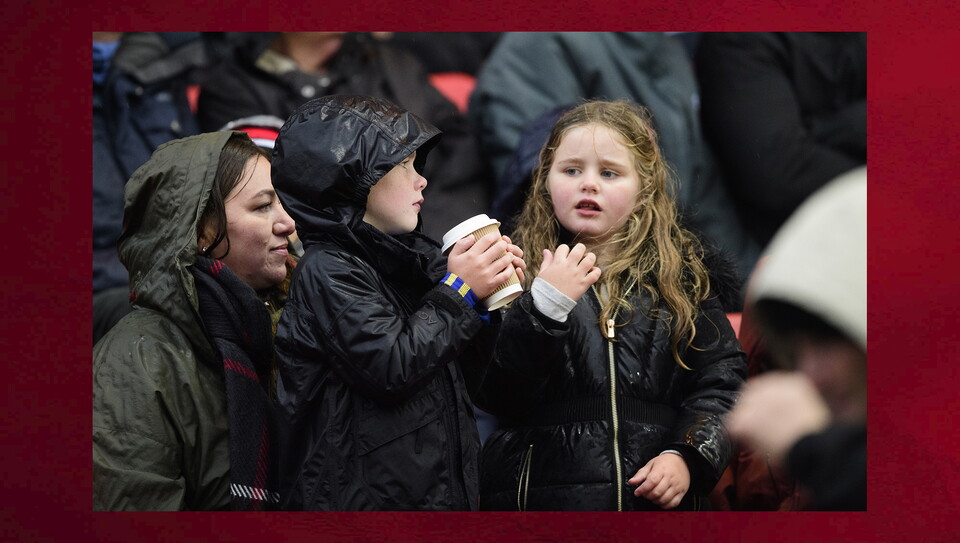 A fans image from City's 4-1 win over Burnley