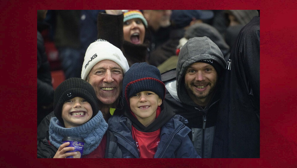 A fans image from City's 4-1 win over Burnley