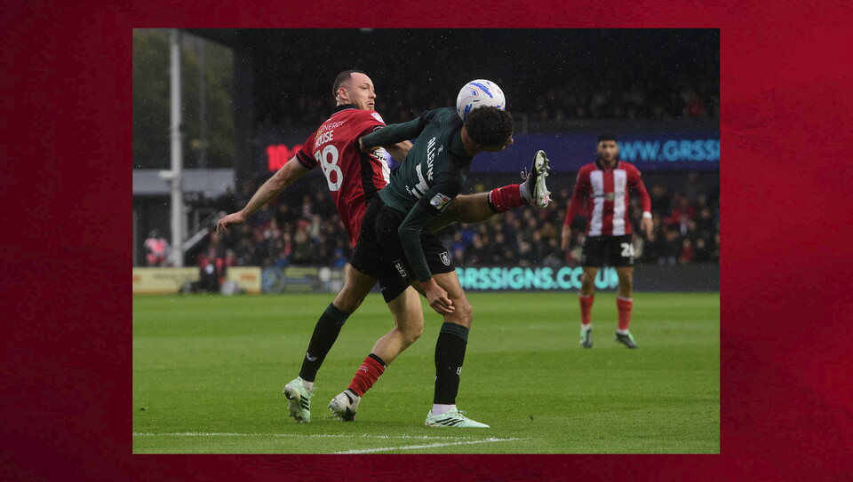 A match image from City's 4-1 win over Burnley