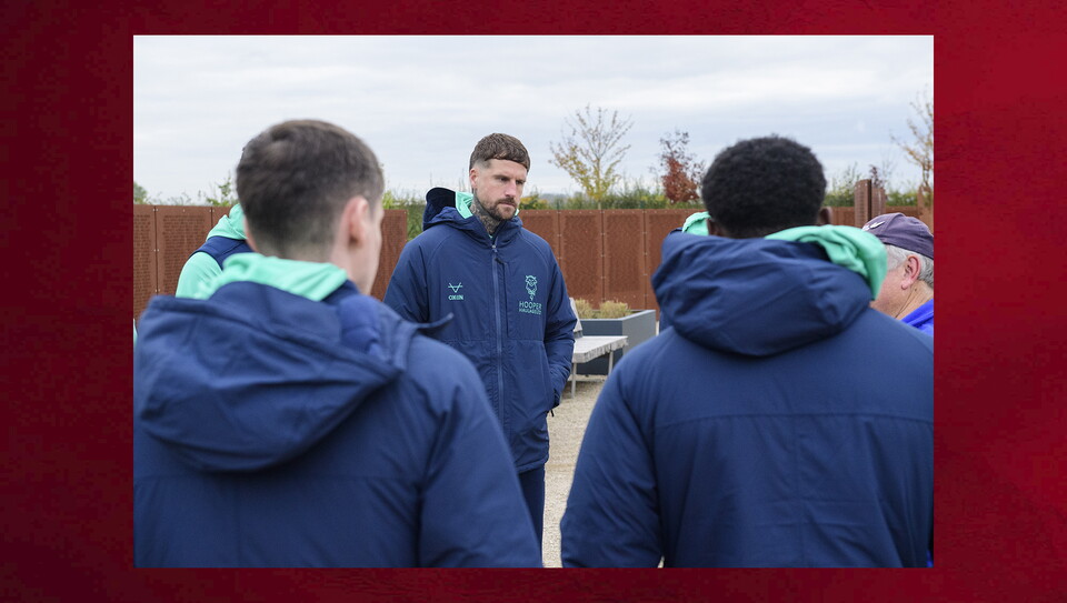Imps players visit International Bomber Command