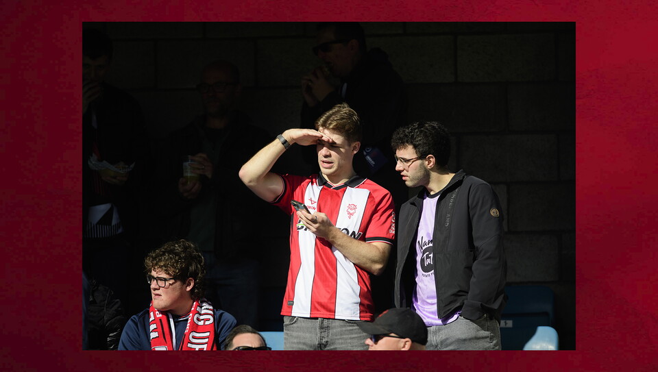 A fans photo from City’s 2-2 away draw at Millwall