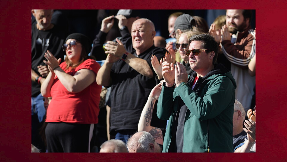 A fans photo from City’s 2-2 away draw at Millwall