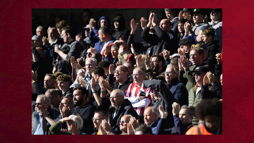 A fans photo from City’s 2-2 away draw at Millwall