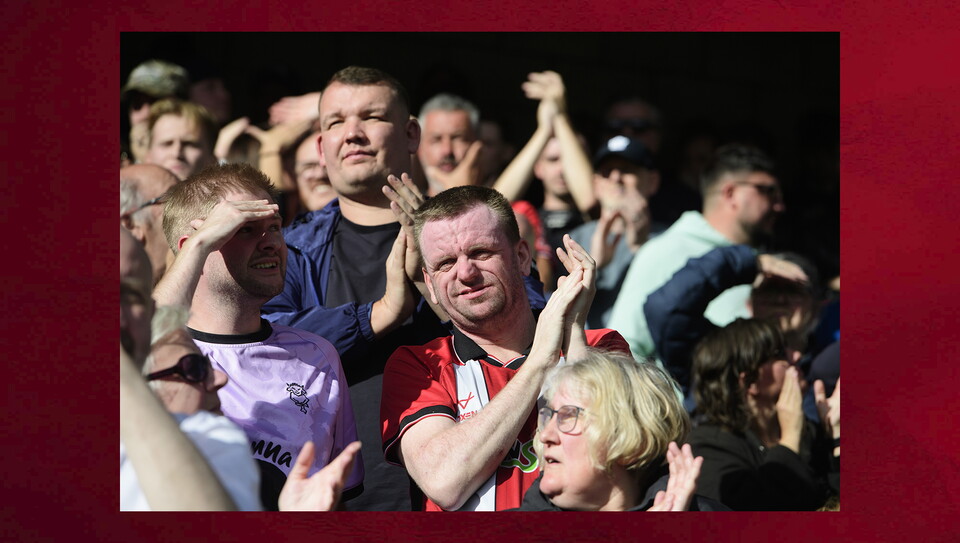 A fans photo from City’s 2-2 away draw at Millwall