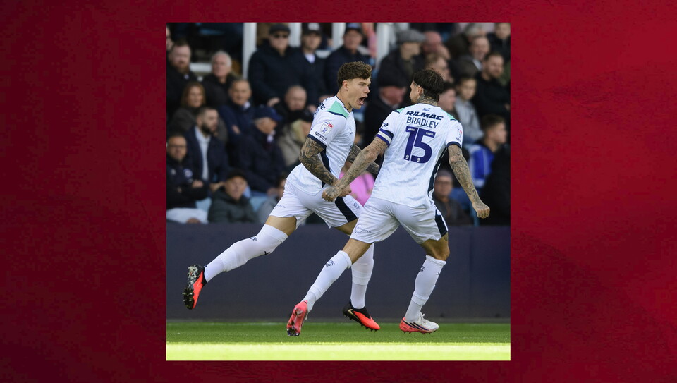 A match photo from City’s 2-2 away draw at Millwall