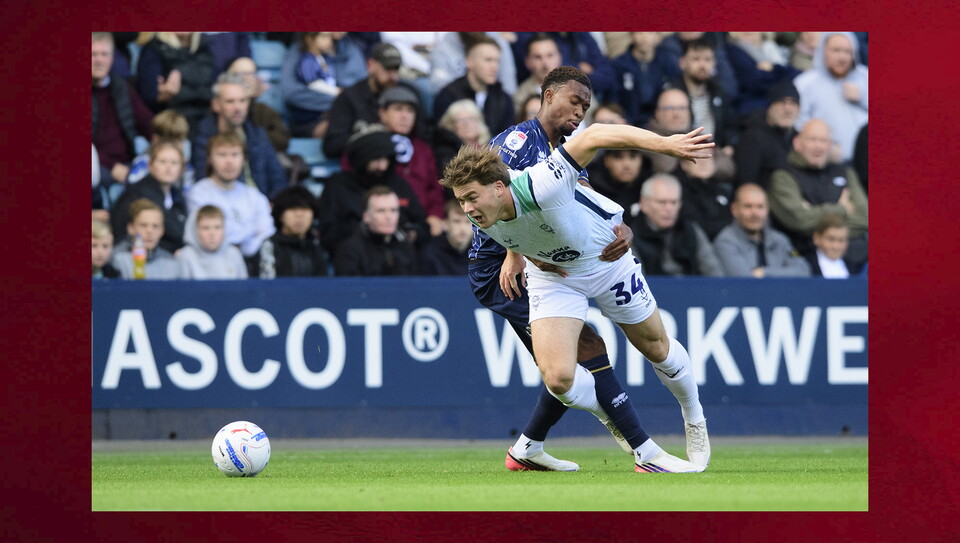 A match photo from City’s 2-2 away draw at Millwall