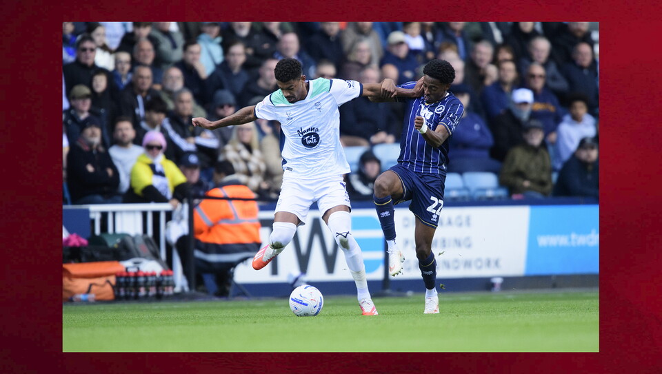 A match photo from City’s 2-2 away draw at Millwall