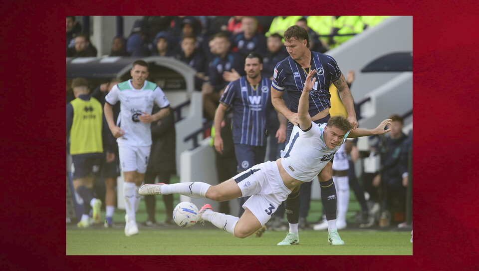 A match photo from City’s 2-2 away draw at Millwall