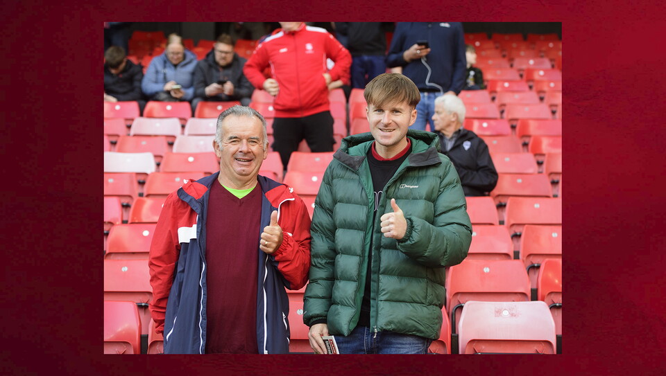 A fans photo from City's game at Sheffield United