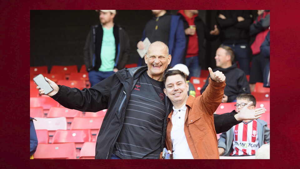 A fans photo from City's game at Sheffield United