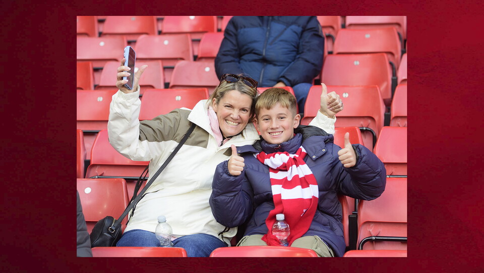 A fans photo from City's game at Sheffield United