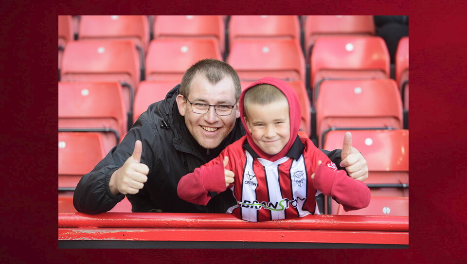 A fans photo from City's game at Sheffield United