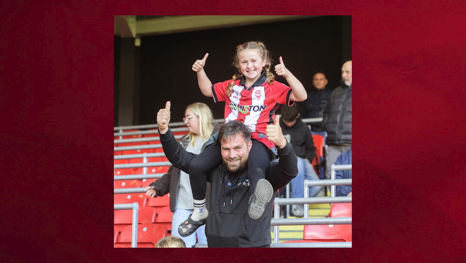 A fans photo from City's game at Sheffield United