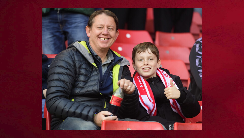 A fans photo from City's game at Sheffield United