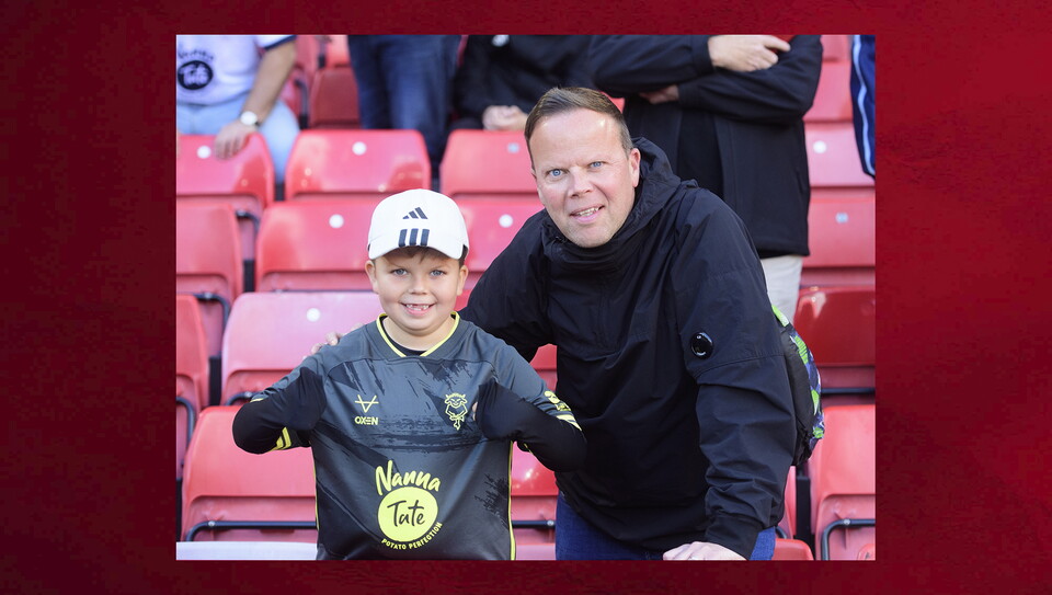 A fans photo from City's game at Sheffield United