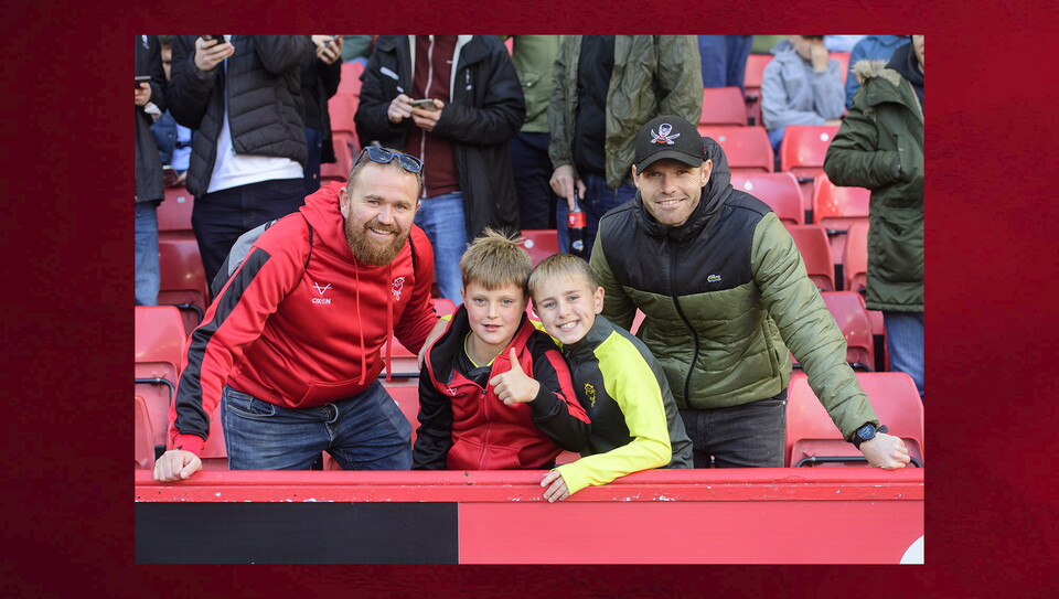 A fans photo from City's game at Sheffield United
