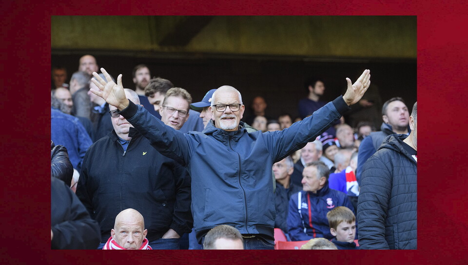 A fans photo from City's game at Sheffield United
