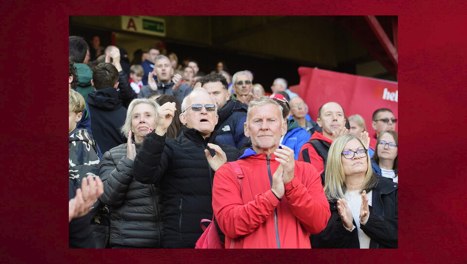 A fans photo from City's game at Sheffield United