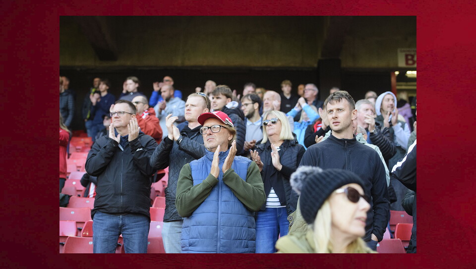 A fans photo from City's game at Sheffield United
