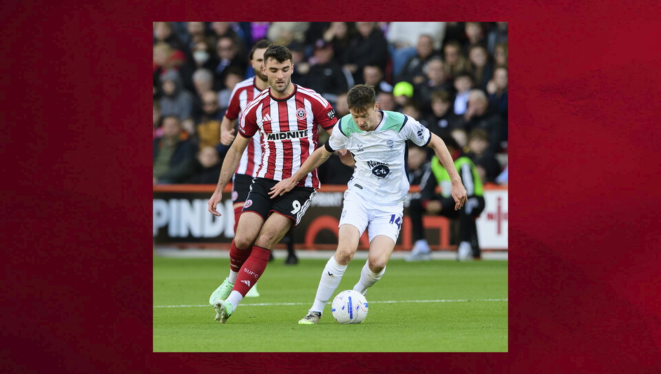 A match photo from City's game at Sheffield United