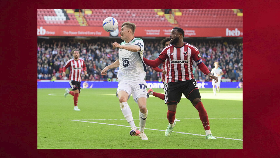 A match photo from City's game at Sheffield United