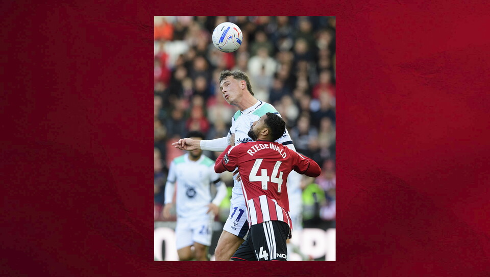 A match photo from City's game at Sheffield United