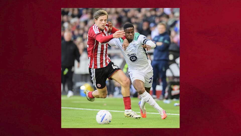 A match photo from City's game at Sheffield United