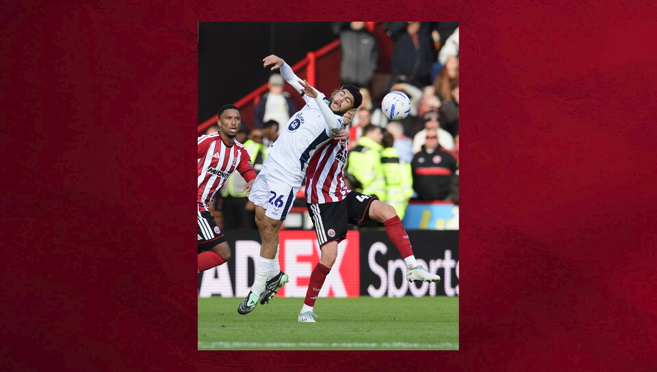 A match photo from City's game at Sheffield United