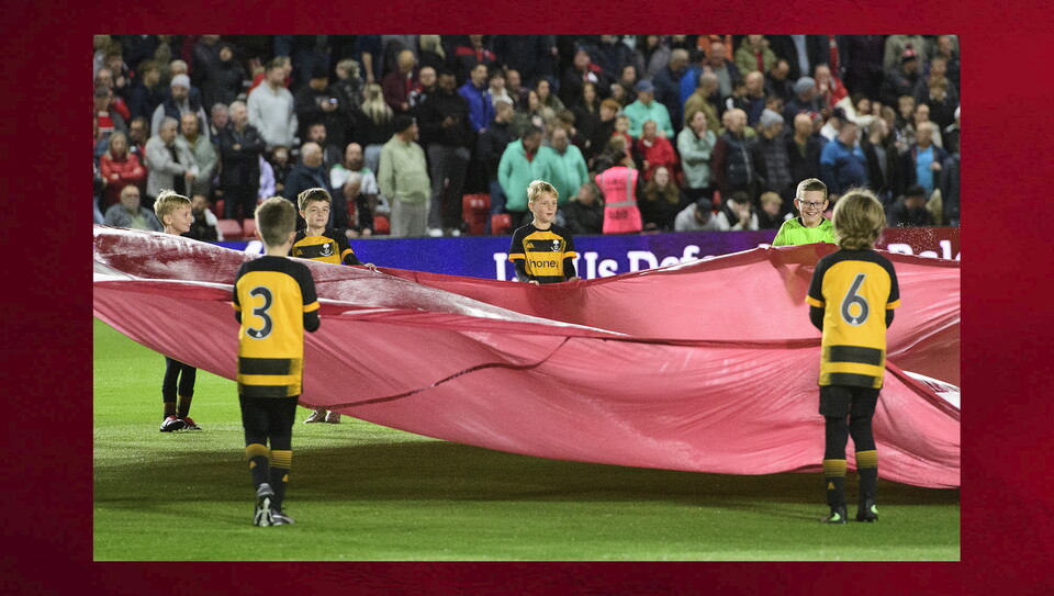 A matchday experience image from City's game against West Ham United
