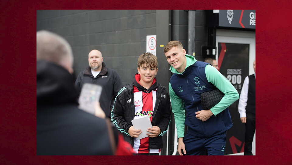 A fans photo from City's game against West Ham United